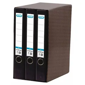 Elba Module 3 Classeurs à Levier Din A4 2 Anneaux Colonne Vertébrale 50 Mm pas cher