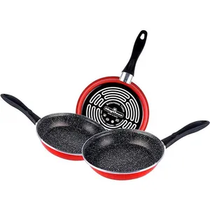 MAGEFESA K2 rouge - Lot de 3 poêles 20/24/28 cm pas cher