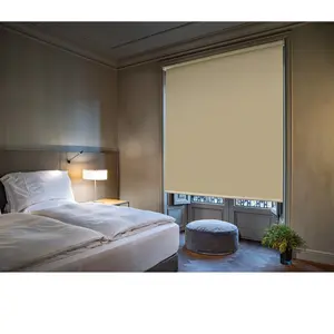 Store Enrouleur Occultant Beige 90 X 190 Cm
