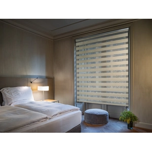Store enrouleur jour et nuit - Easydeco - Lin - 90 x 175 cm pas cher