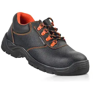 EDM S.Of Chaussures De Securite Cuir Noir S3 Src Taille 44 Cuir Noir pas cher