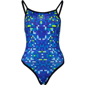 Turbo Pixels Revolution Zwemkleding Blauw XL Vrouw pas cher