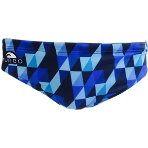 Turbo Rain Zwemslip Blauw M Man pas cher