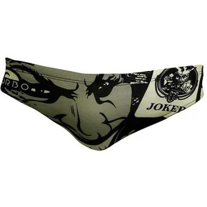 Turbo New Joker Zwemslip Grijs S Man pas cher
