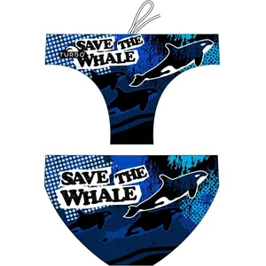 Turbo Save The Whale Zwemslip Blauw L Man pas cher