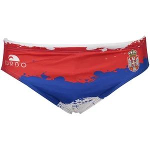 Turbo Srbja Zwemslip Rood,Blauw 3XL Man pas cher