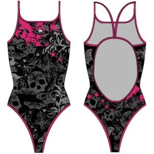 Turbo Skull Butterflyers Stars Badpak XXL Zwart pas cher