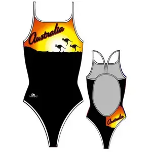 Turbo Australia Sun 2012 Zwemkleding Zwart L Vrouw pas cher