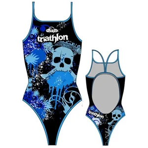 Turbo Maillot De Bain Skulls Triathlon pas cher