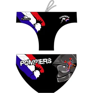 TURBO Pompiers France-Hot Zwemslip Heren - Black - XXL pas cher
