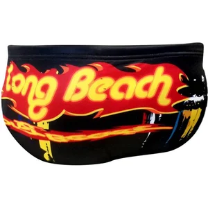 Turbo Long Beach Zwemslip Zwart 3XL Man pas cher