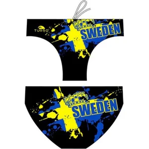 Turbo Sweden Crown Zwemslip Blauw,Zwart 3XL Man pas cher