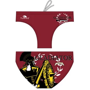 Turbo Gladiator Zwemslip Rood L Man pas cher