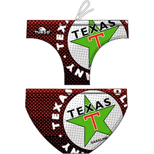 Turbo Texas-gasoline Blurred Zwemslip Veelkleurig S Man pas cher