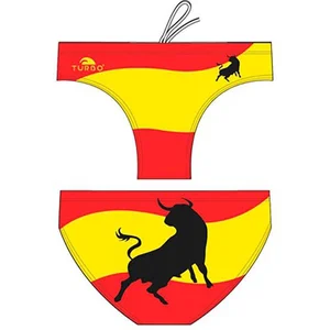 Turbo Bull Spain Zwemslip Geel,Rood M Man pas cher