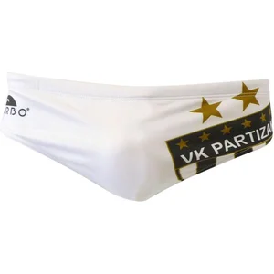 Turbo Partizan Zwemslip Wit M Man pas cher