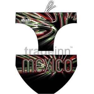 Turbo Mexico Zwemslip Zwart M Man pas cher