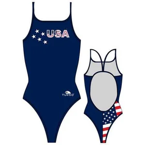 Turbo Usa Zwemkleding Blauw L Vrouw pas cher