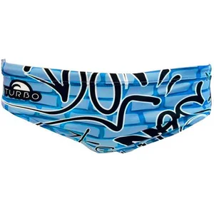 Turbo City Zwemslip Blauw S Man pas cher