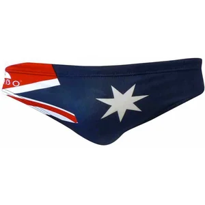 TURBO Australia Flag Zwemslip Heren - Navy - L pas cher