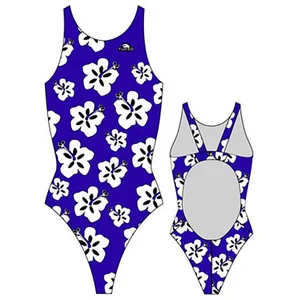 Turbo Hawaii Pro Resist Zwemkleding Blauw XL Vrouw pas cher