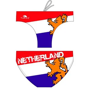Turbo Netherlands Waterpolo Zwemslip Veelkleurig 2XL Man pas cher