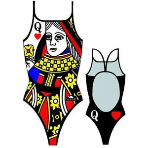Turbo Maillot De Bain Queen Of Hearts pas cher