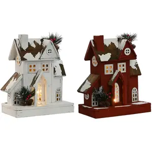 Comparateur de prix : Christmas bauble Home ESPRIT White Red 26 x 14 x 32 cm (2 Units)