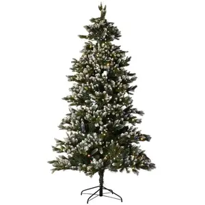 Christmas Tree Home ESPRIT Green Metal Polyethylene Snowfall 140 x 140... pas cher