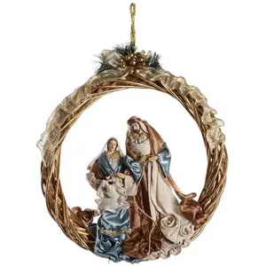 Comparateur de prix : DKD Home Decor Crèche de Noël, Standard