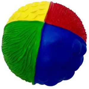 Lanco sensory rubberen bijtspeeltje - Bal - Fantasie donker pas cher