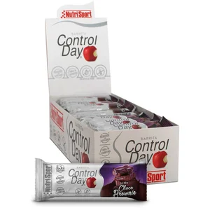Nutrisport Boîte De Barres énergétiques Control Day Brownie Au Chocolat 44g 28 UnitésVendu parbikeinn