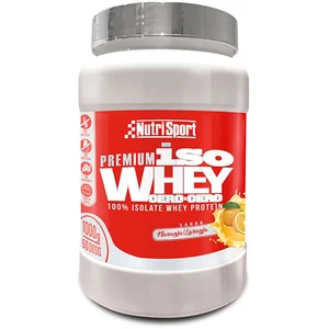 Nutrisport Isolat De Protéine De Lactosérum Premium Zero-zero Orange 1000g pas cher