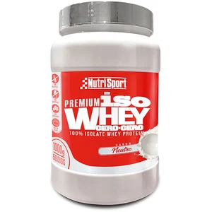 Nutrisport Isolat De Protéine De Lactosérum Premium Zero-zero Saveur Neutre 1000g