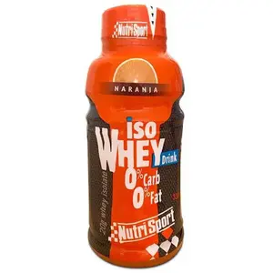 Nutrisport Isolat De Protéine De Lactosérum Orange 330ml 12 UnitésVendu parbikeinn