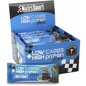 Nutrisport Boîte De Barres Protéinées Low Carb High Brownie 16 UnitésVendu parbikeinn