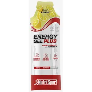 Nutrisport Boîte De Gels énergétiques Plus Citron 66g 18 UnitésVendu parbikeinn