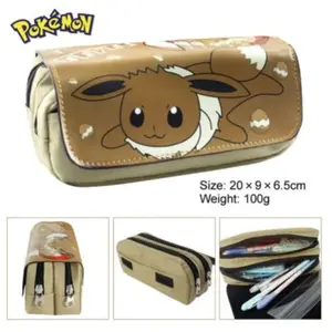 Trousse à crayon Caricature de personnalisé - Pokémon Evoli pas cher