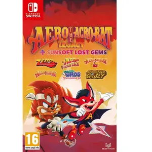 Aero The Acro-Bat Legacy + Sunsoft Lost Gems Nintendo Switch pas cher