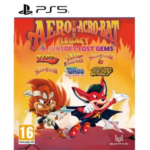 Aero The Acro-Bat Legacy + Sunsoft Lost Gems PS5 pas cher