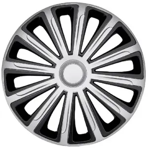 Sumex Car Plus Wieldoppen Alaska 15 Inch Abs Zilver/zwart Set Van 4 pas cher