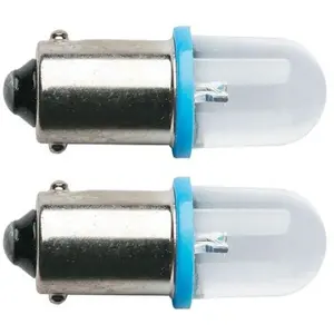 SUMEX Ampoule feux de position LED BA9s bleu - 2pcs - Couleur Bleu - Durée de vie 30000 heures - Technologie LED pas cher