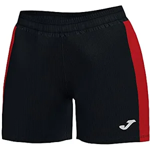 Joma Maxi Short Dames - Zwart / Rood | Maat: XL pas cher