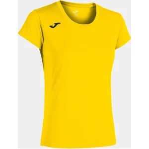 Women's T-shirt Joma Record Ii Yellow, Xs pas cher