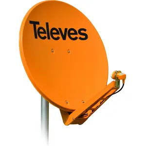 Televes QSD85-O - 10,7 - 12,75 GHz - 39,5 dBi - 10 - 80° - orange - al... pas cher