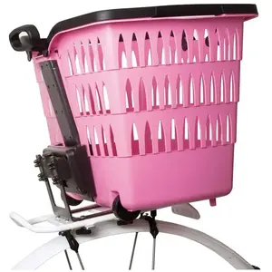 Roto Panier vélo en plastique avec poignée et roues Krayton pas cher