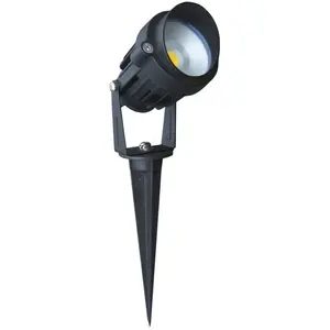 Spot piquet extérieur LED COB 6W Lumihome® blanc-chaud-3500k pas cher