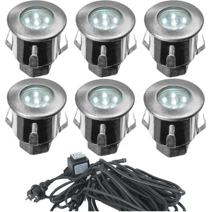 Kit Complet 6 Mini Spots Encastrables x 0.3W 12V led Lumihome blanc-fr... pas cher
