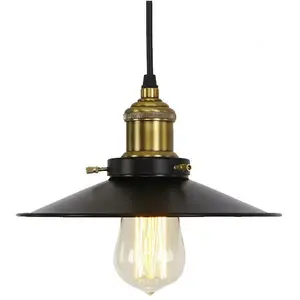 Lustre Suspendu - EDM - Vintage Noir - E27 - 60W - 14x22 cmVendu parmanomano