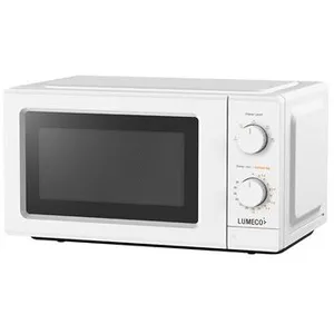 LUMECO LIGHT Micro-ondes 5 modes avec base antidérapante (700W 230V) d'une capacité de 20 litres, couleur blanche pas cher